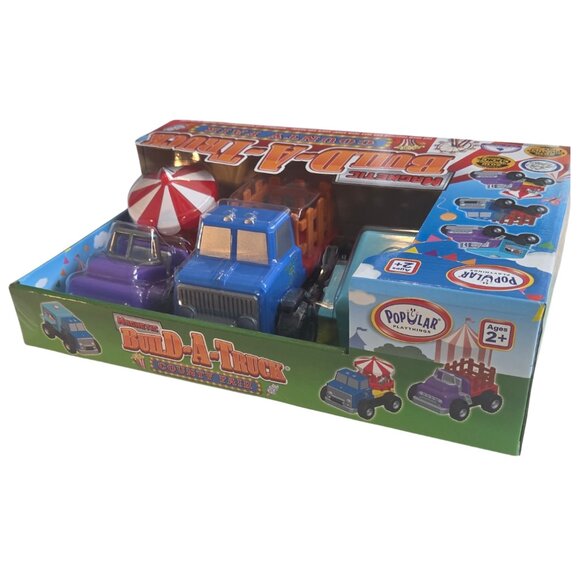 NEW! Popular Playthings Magnetic Build-a-Truck™ County Fair - Picture 4 of 6
